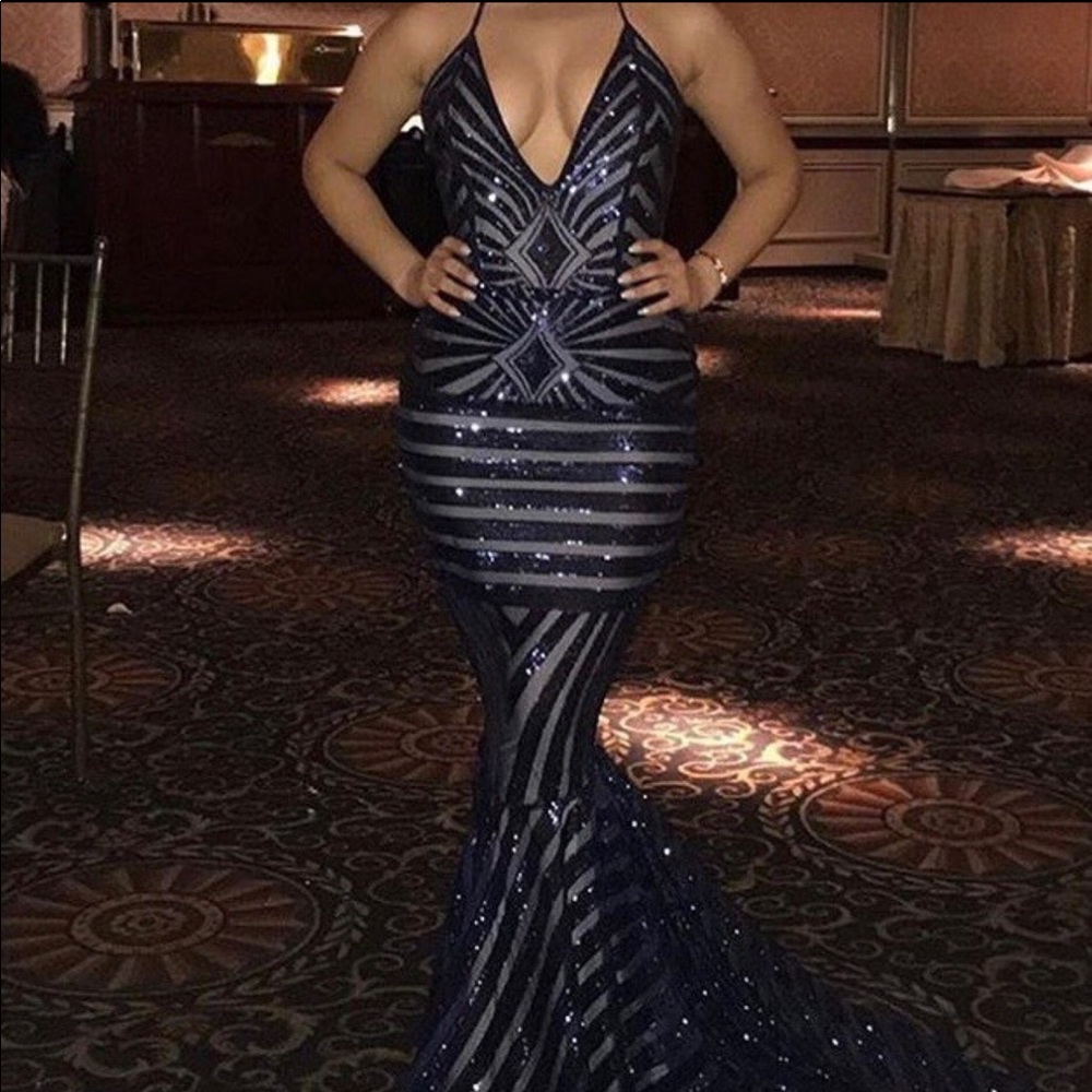 Custom made prom dress